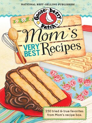 cover image of Mom's Very Best Recipes Cookbook
